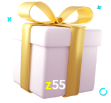 Receba seus bônus de boas-vindas no z55