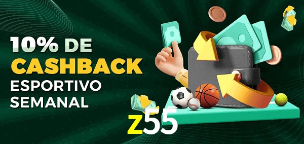 10% de bônus de cashback na z55