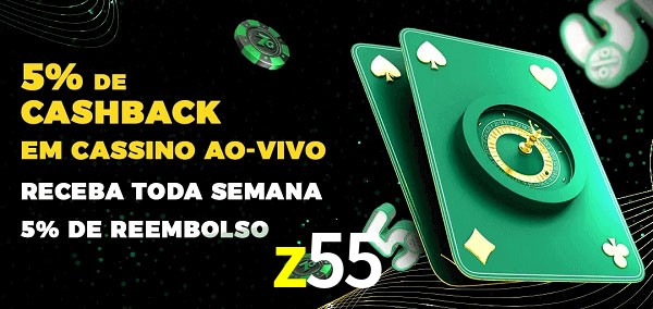Promoções do cassino ao Vivo z55